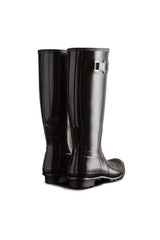 Tall Glossy Rain Boots