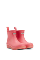 Light Blue Ankle Rain Boots