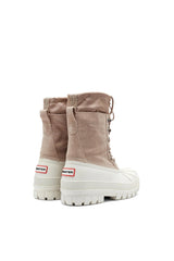 Waterproof Plaid Cuff Boots