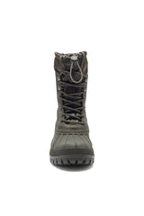 Waterproof Plaid Cuff Boots