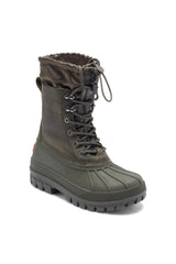 Waterproof Plaid Cuff Boots