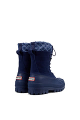 Waterproof Plaid Cuff Boots