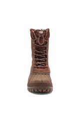 Waterproof Plaid Cuff Boots