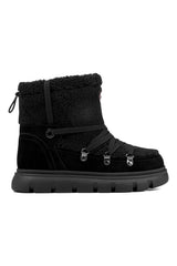 Cozy Winter Lace Up Boots