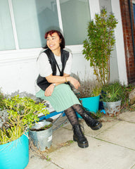 Chunky Leather Platform Boots