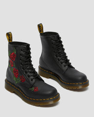 Embroidered Floral Boots