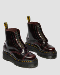 Bold Cherry Platform Boots