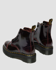 Bold Cherry Platform Boots