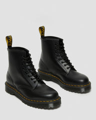 Sturdy Black Lace Up Boots