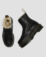 Chunky Faux Fur Lined Boots