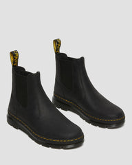 Rugged Leather Chelsea Boots
