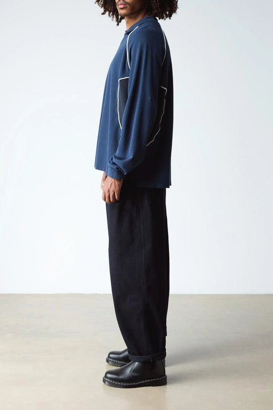 White Stitch Chelsea Boots