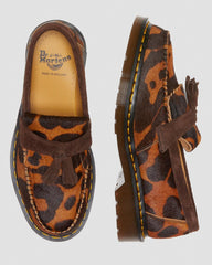 Leopard Print Tassel Loafers