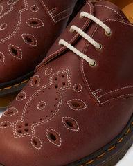 Patterned Suede Oxfords