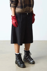 Faux Fur Lined Lace Up Boots