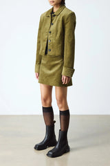 Chic Square Toe Chelsea Boots