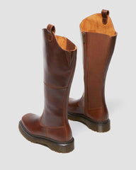 Square Toe Knee High Boots