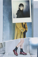 Two Tone Leather Boots