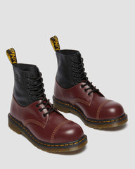 Two Tone Leather Boots