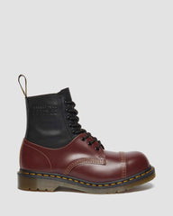 Two Tone Leather Boots