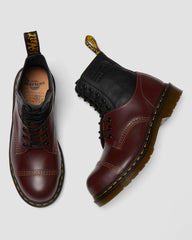 Two Tone Leather Boots