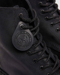 Rugged Leather Ankle Boots