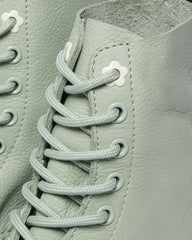 Pastel Green Lace Up Boots