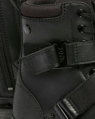 Strap Detail Combat Boots