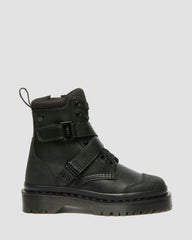 Strap Detail Combat Boots
