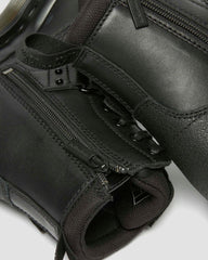 Strap Detail Combat Boots