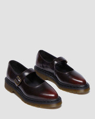 Cherry Red Leather Mary Janes