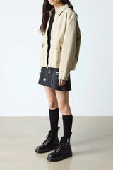 Chunky Sole Side Zip Boots