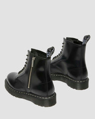 Chunky Sole Side Zip Boots