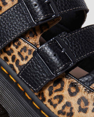 Leopard Print Mary Jane Platforms