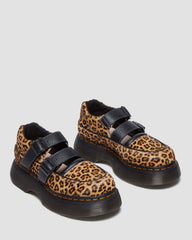 Leopard Print Mary Jane Platforms