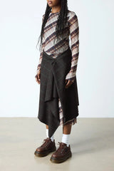 Platform Brown Lace Up Shoes