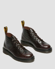 Croc Embossed Ankle Boots