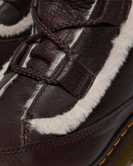 Cozy Faux Fur Laced Boots