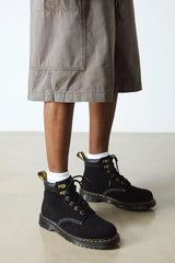 Distressed Suede Ankle Boots