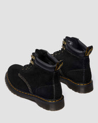 Distressed Suede Ankle Boots