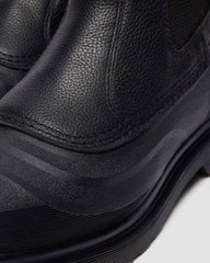 Water Resistant Leather Chelsea Boots