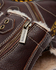 Cozy Fur Lined Leather Boots