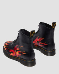 Fiery Combat Boots