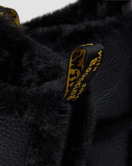 Cozy Faux Fur Lace Up Boots