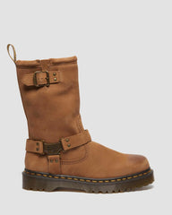 Soft Nubuck Biker Boots