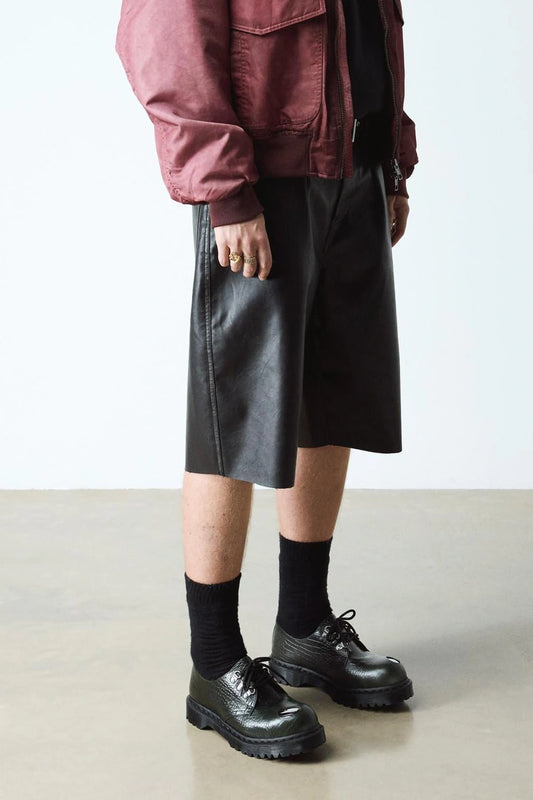 Croc Embossed Platform Shoes