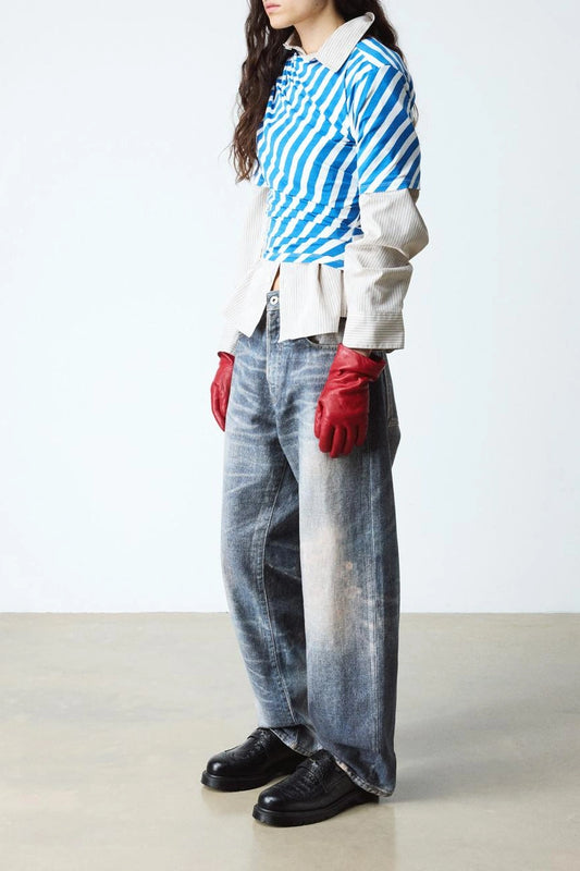 Embossed Brogue Loafers