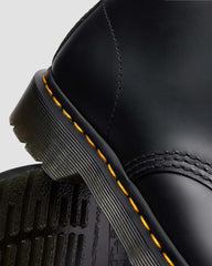 Polished Leather Slip On Boots