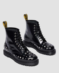 Studded Leather Boots