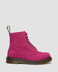 Textured Fuchsia Boots